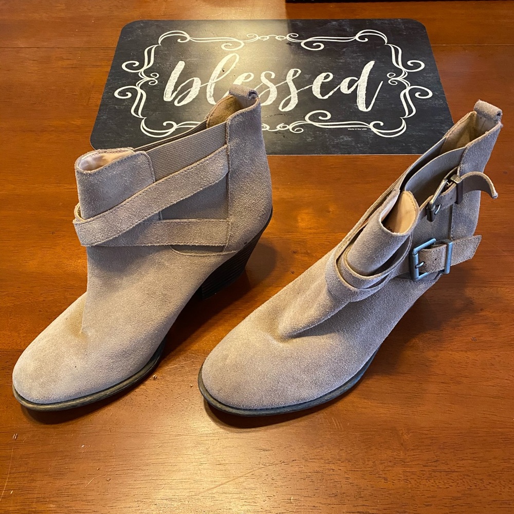 Leather Ankle Booties Sole Society